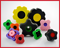 Soft Touch Rubber Knobs